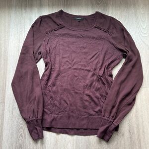 Rw&co burgundy sweater size medium